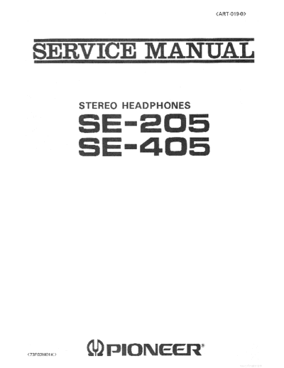 hfe_pioneer_se-205_405_service_en