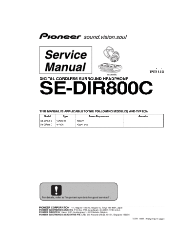 hfe_pioneer_se-dir800c_service_trt1133_en