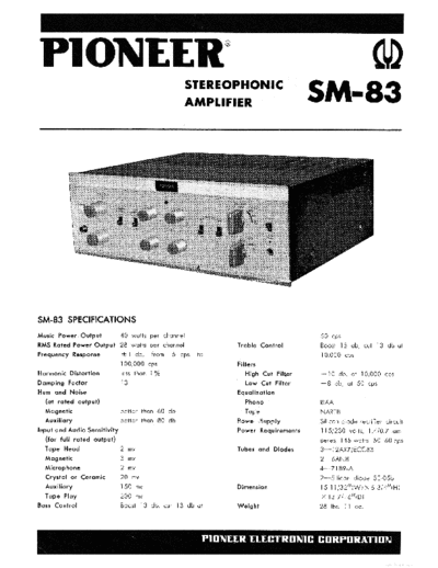 hfe_pioneer_sm-83_specs_schematic_en