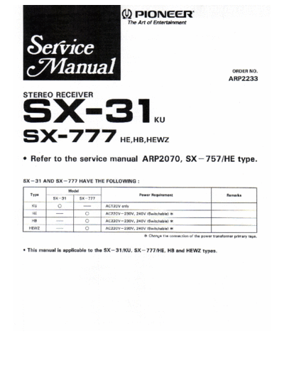 hfe_pioneer_sx-31_777_service_en