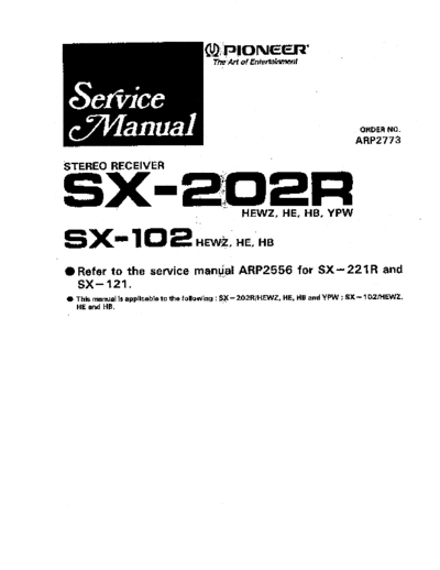 hfe_pioneer_sx-102_202r_service