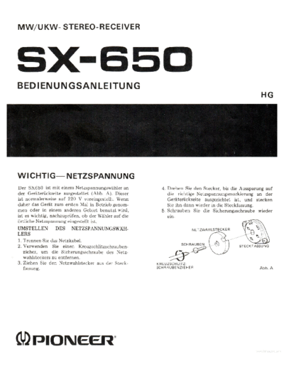 hfe_pioneer_sx-650_de