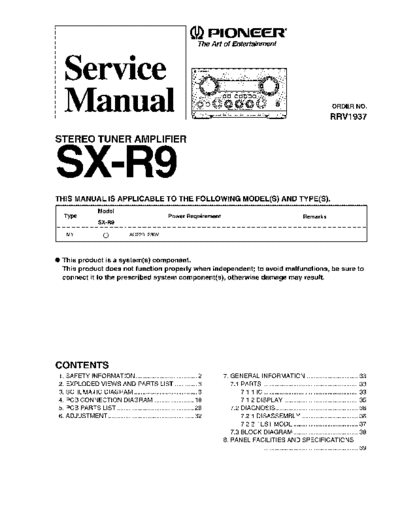hfe_pioneer_sx-r9_service