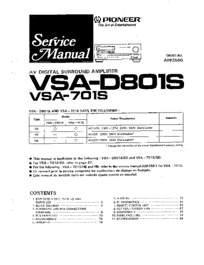 hfe_pioneer_vsa-701s_d801s_service_arp2560
