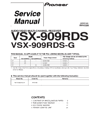 hfe_pioneer_vsx-909rds_service