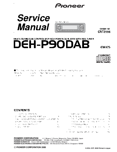 Pioneer DEH-P90DAB 