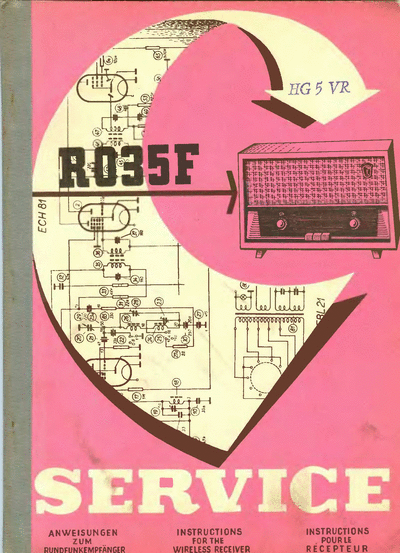 videoton e 035 f service manual