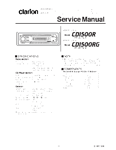 CD-1500R [PX-2611E]
