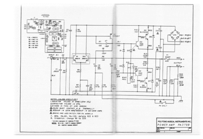 378B Power Amp sch