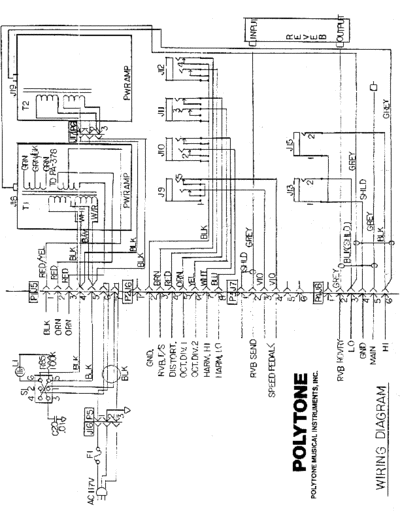 Polytone Wiring Diagram