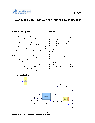 datasheet LD7523
