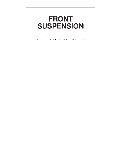 33A Front Suspension
