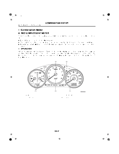 01. Combination Meter