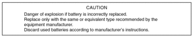 caution