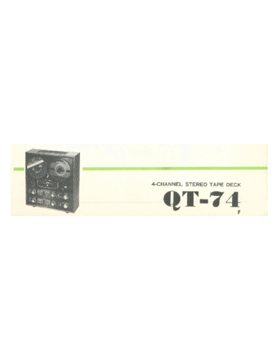 Pioneer-QT-74-Schematic