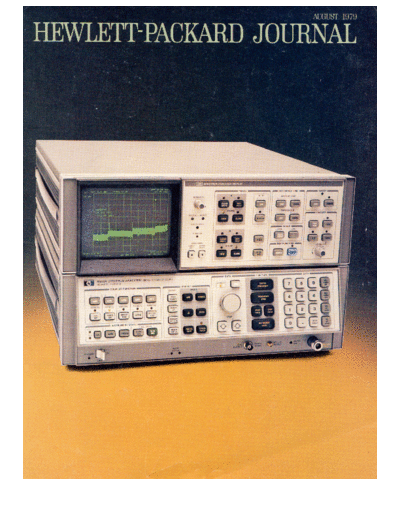 HP Journal - 8566A August79