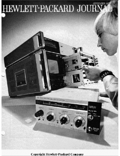 HP Journal - Spectrum Analyzers Sept71