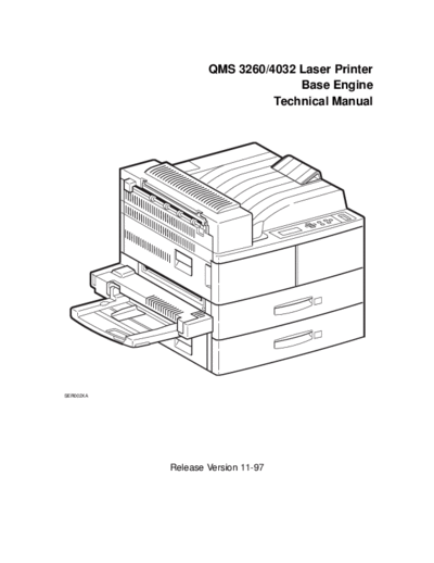 Konica Minolta QMS 3260-4032 chap1to10 Service Manual