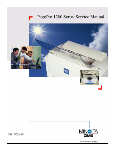 Konica Minolta QMS pagepro 12XX Service Manual