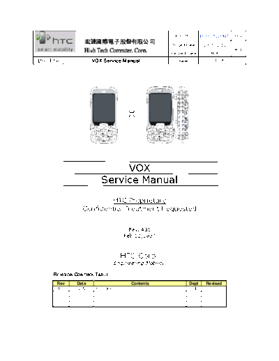 HTC_Vox_Service_Manual_ENG