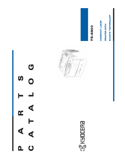 Kyocera FS-6900 Parts Manual