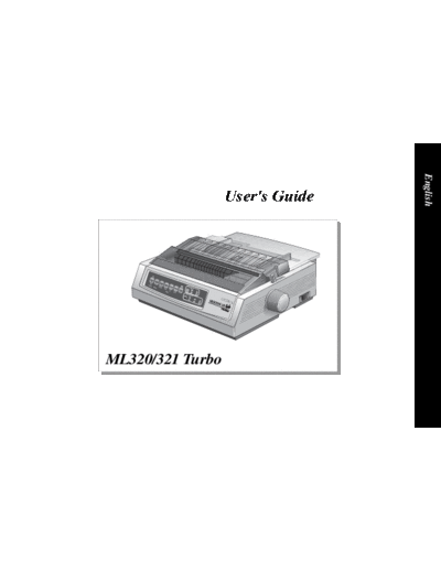 Okidata ML320_321 Manual