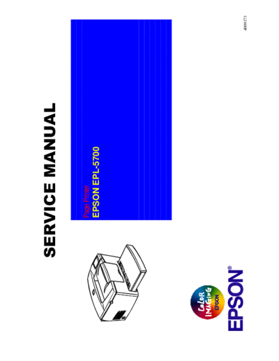 Epson EPL-5700 Service Manual