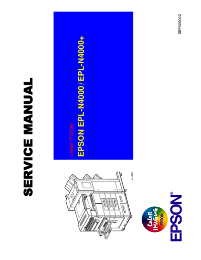Epson EPL-N4000_4000+ rev B Service Manual