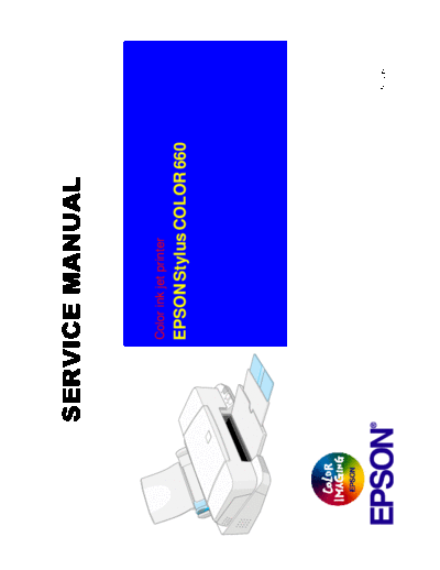 Epson Stylus Color 660 Service Manual