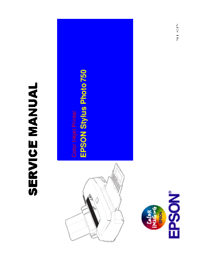 Epson Stylus Photo 750 Service Manual
