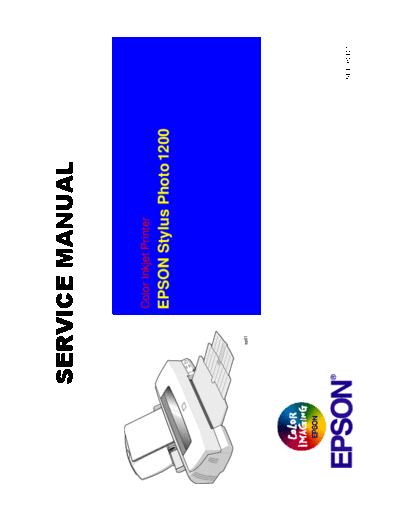 Epson Stylus Photo 1200 Service Manual