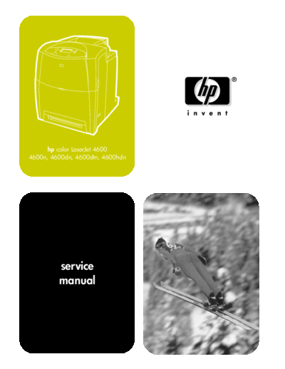 HP Color LaserJet 4600 Service Manual