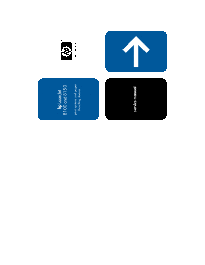 HP LaserJet 8150 Service Manual