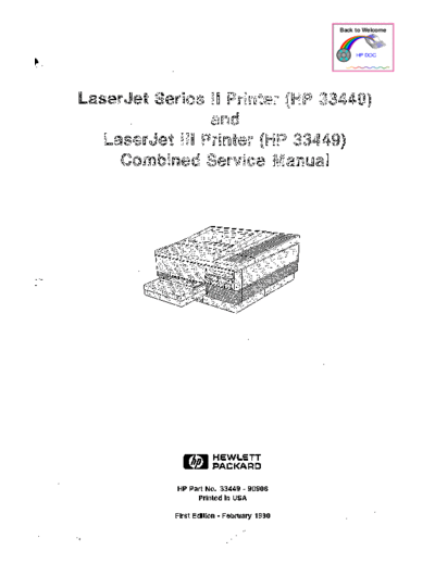 HP LaserJet Classics II III