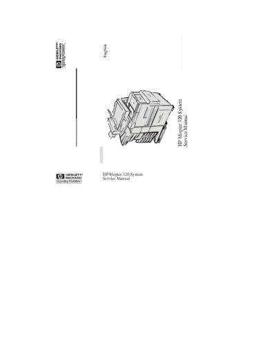 HP Mopier 320 Service Manual