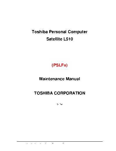 satellite l510
