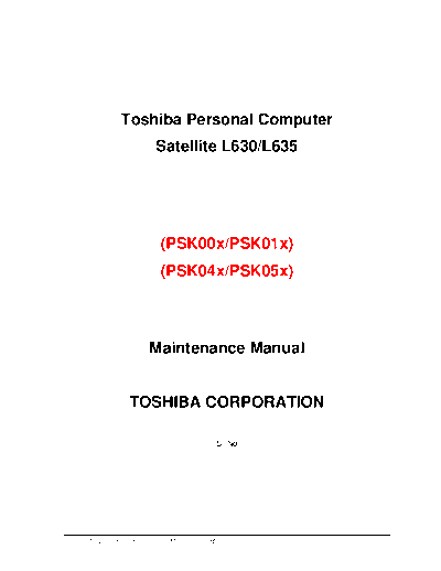 satellite l630 l635 pro l630 l635