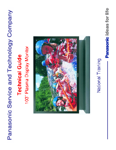 103 Inch Plasma Display Monitor Technical Guide