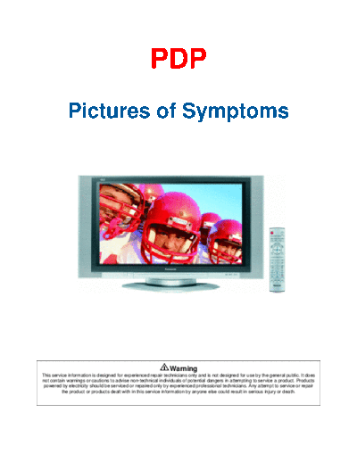 PDP Pictures of Symptoms
