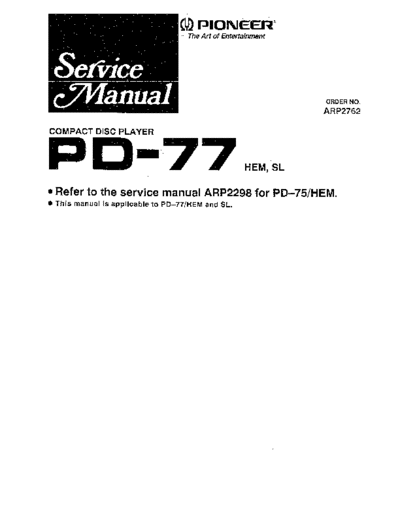 hfe_pioneer_pd-77_service