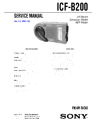 sony_icf-b200_service_manual