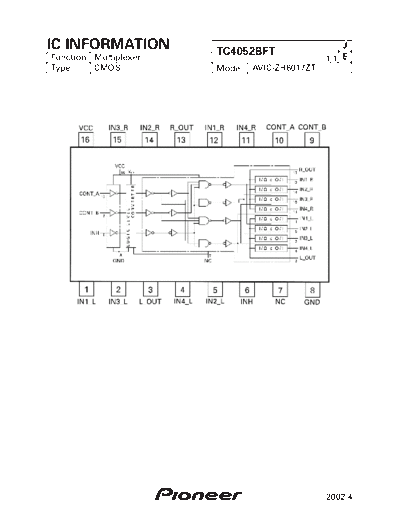 TC4052BFT