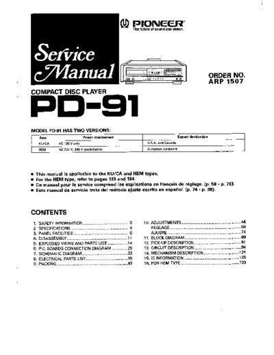 hfe_pioneer_pd-91_service