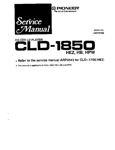 hfe_pioneer_cld-1850_service