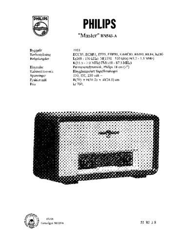 Philips Master BN543-A-s