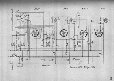 siemens 442 t philips 550 b