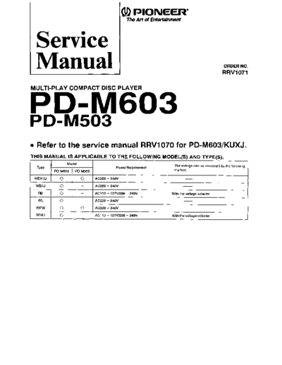 hfe_pioneer_pd-m503_603_service_rrv1071