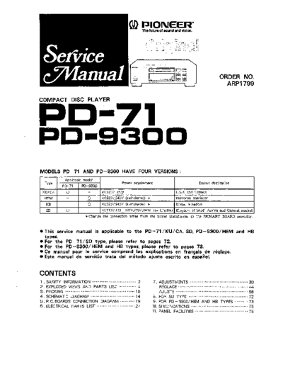 hfe_pioneer_pd-71_9300_service