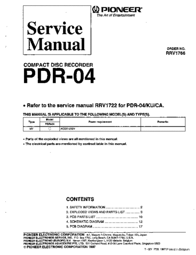 hfe_pioneer_pdr-04_service
