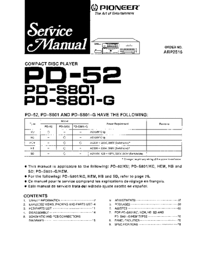 hfe_pioneer_pd-52_s801_service